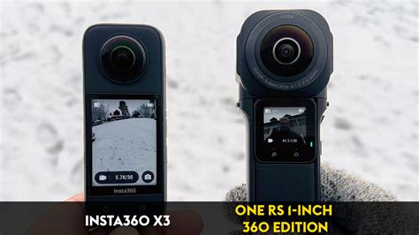 insta360 x3 vs one rs